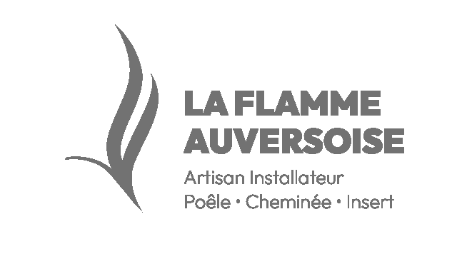 Logo La Flamme Auversoise partenaire de Label Flamme entretien et réparation poêle à granulés, pellets